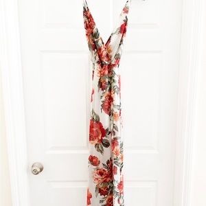 FOREVER 21 FLORAL MAXI DRESS